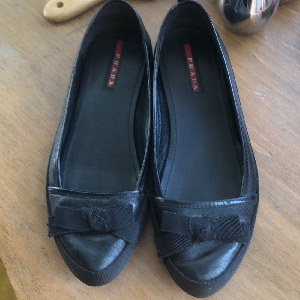 Prada ballet flats